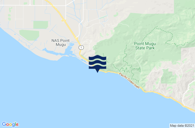 Point Mugu, United States tide chart map