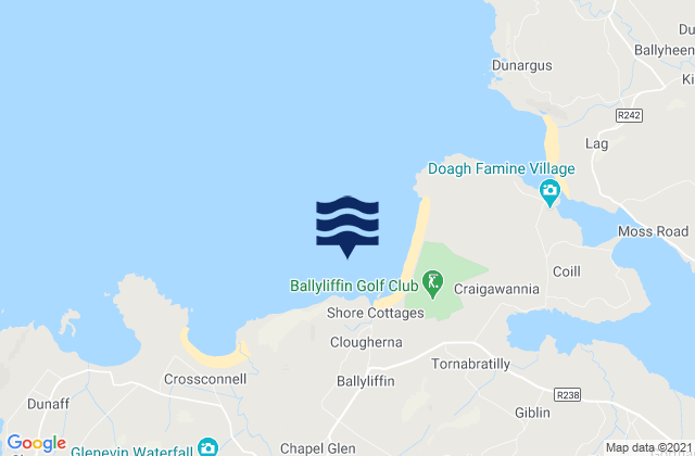 Pollan Bay, Ireland tide times map