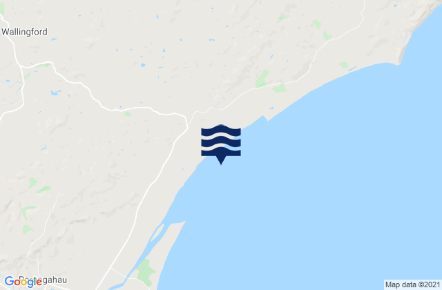 Porangahau River Entrance, New Zealand tide times map