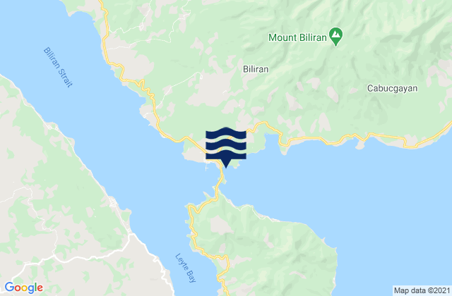 Poro Island (Biliran Str), Philippines tide times map