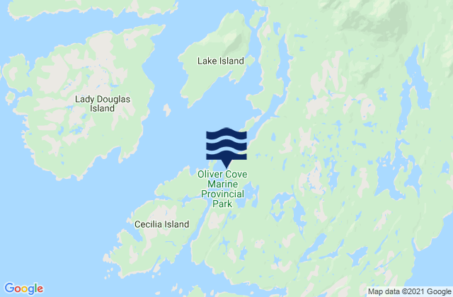 Port Blackney, Canada tide times map