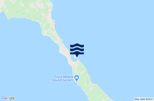 Port Boca Engano Burias Island, Philippines tide times map