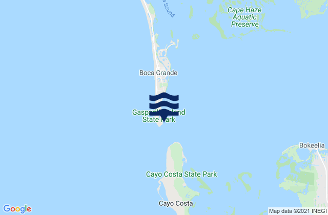 Port Boca Grande Charlotte Harbor, United States tide chart map