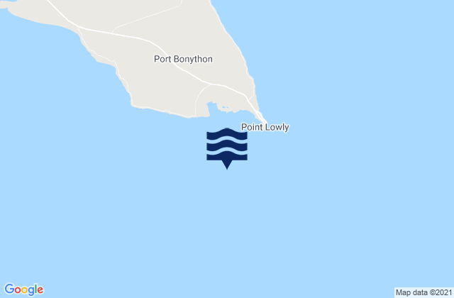 Port Bonython, Australia tide times map