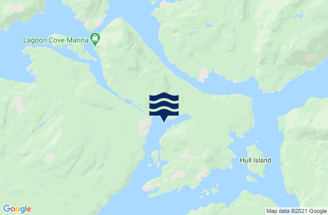 Port Harvey, Canada tide times map