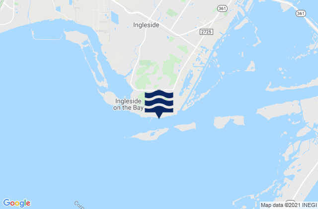 Port Ingleside Corpus Christi Bay, United States tide chart map