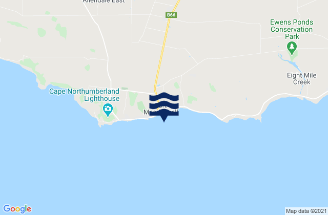 Port Macdonnell, Australia tide times map