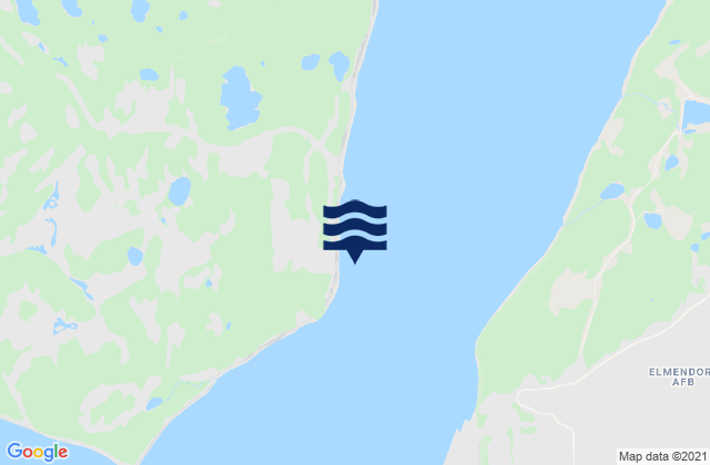 Port Mackenzie, United States tide chart map