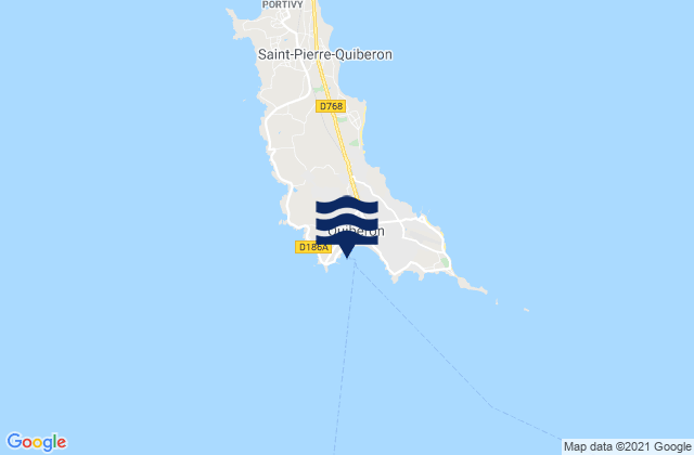 Port Maria, France tide times map