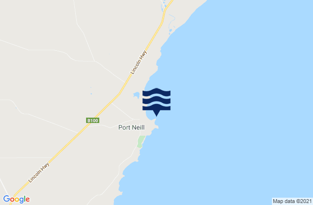 Port Neill, Australia tide times map