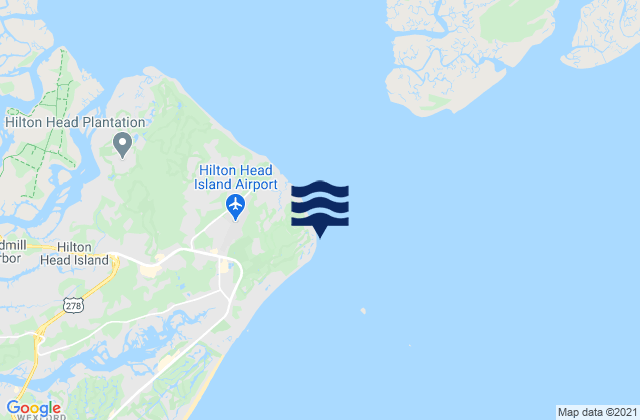 Port Royal Plantation Hilton Head Island, United States tide chart map