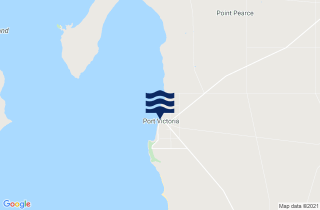 Port Victoria, Australia tide times map