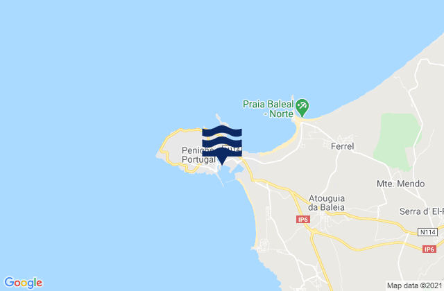 Porto de Pesca, Portugal tide times map