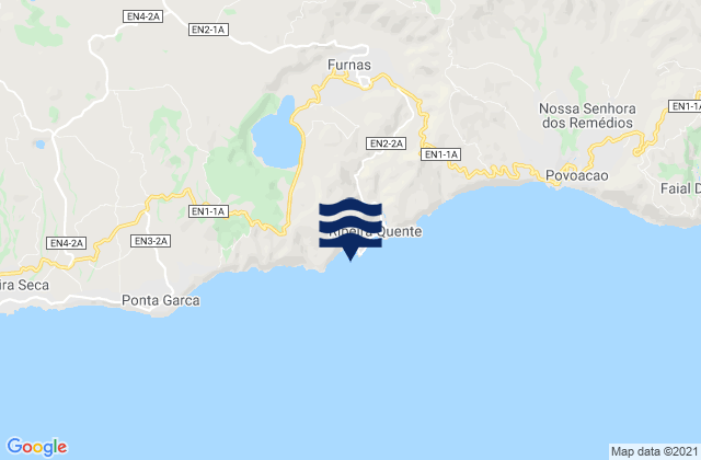 Praia do Fogo, Portugal tide times map