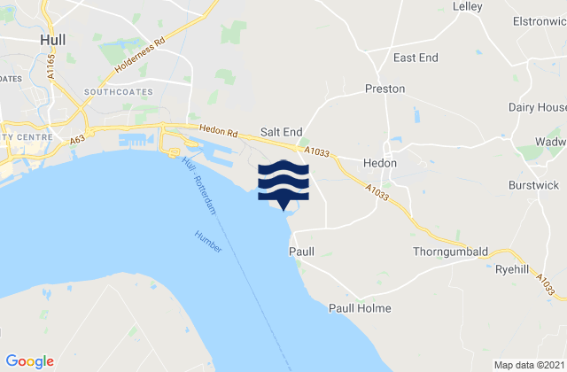 Preston, United Kingdom tide times map
