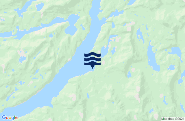 Princess Royal Islands, NWT, Canada tide times map