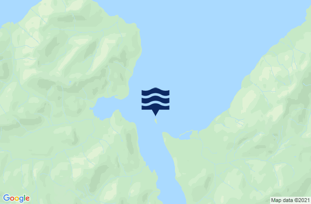 Provorotni Island, United States tide chart map
