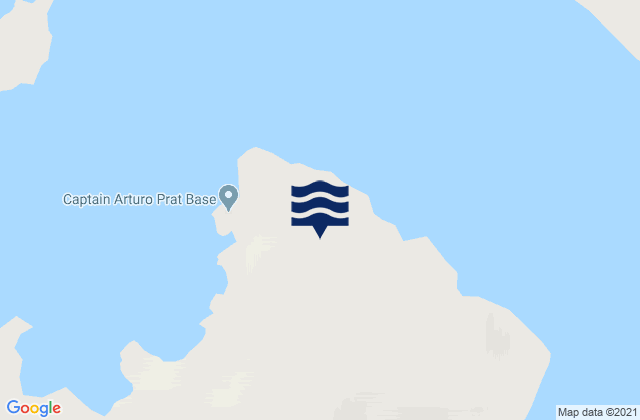 Puerto Soberania, Argentina tide times map