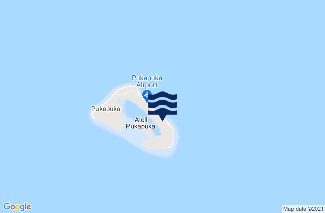 Pukapuka, French Polynesia tide times map
