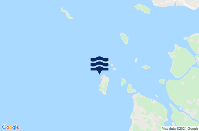 Pulo Kenipaan (Gelam Str), Indonesia tide times map