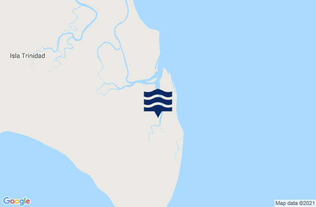 Punta Lobos Isla Trinidad, Argentina tide times map
