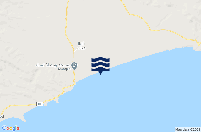 Qishn, Yemen tide times map