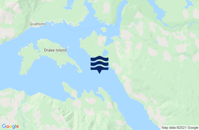 Quatsino Sound, Canada tide times map