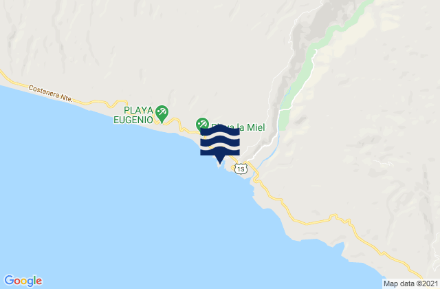 Quilca, Peru tide times map