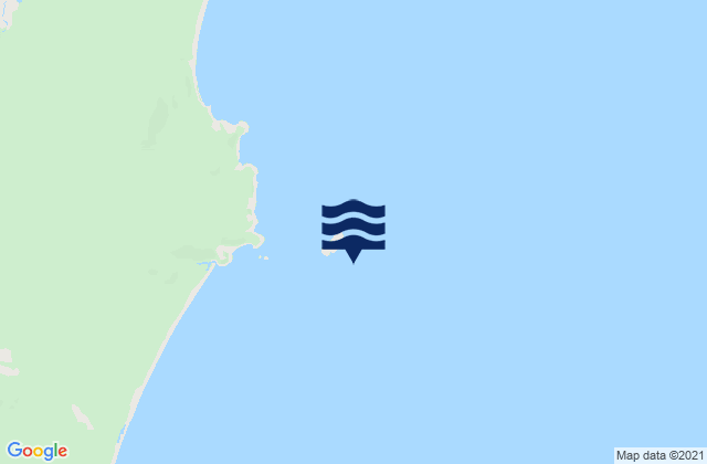 Rabbit Island, Australia tide times map