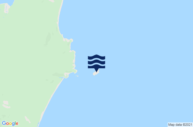 Rabbit Island, Australia tide times map