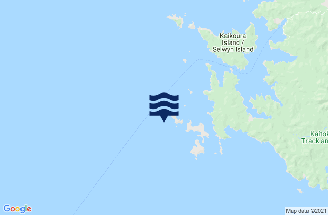 Rangiahua Island (Flat Island), New Zealand tide times map