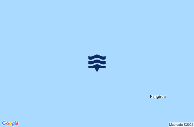 Rangiroa Atoll, French Polynesia tide times map