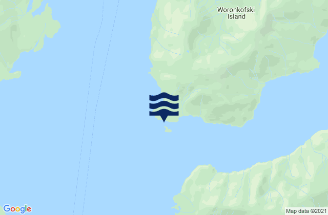 Reef Point (Stikine Strait), United States tide chart map