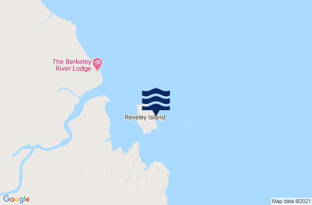 Reveley Island, Australia tide times map