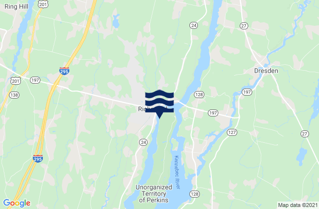 Richmond, United States tide chart map