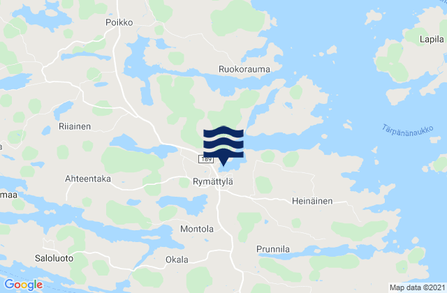 Rymaettylae, Finland tide times map