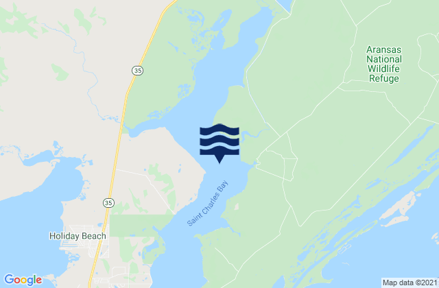 Saint Charles Bay, United States tide chart map