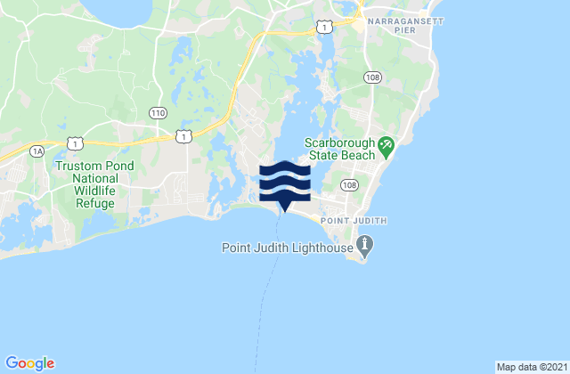 Salty Brine State Beach, United States tide chart map