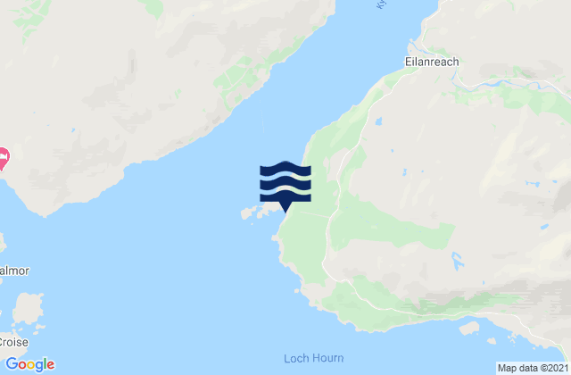 Sandaig Bay, United Kingdom tide times map