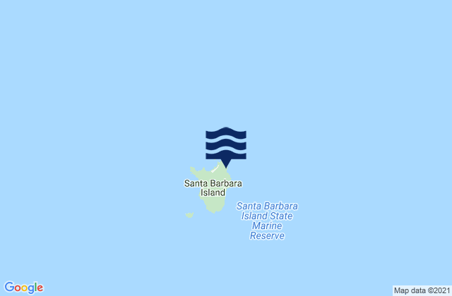Santa Barbara Island, United States tide chart map