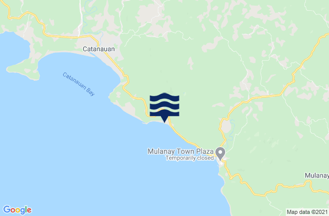 Santa Rosa, Philippines tide times map