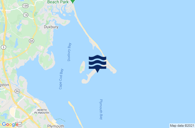 Saquish Beach, United States tide chart map