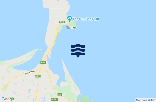 Sawyer Bay, Australia tide times map