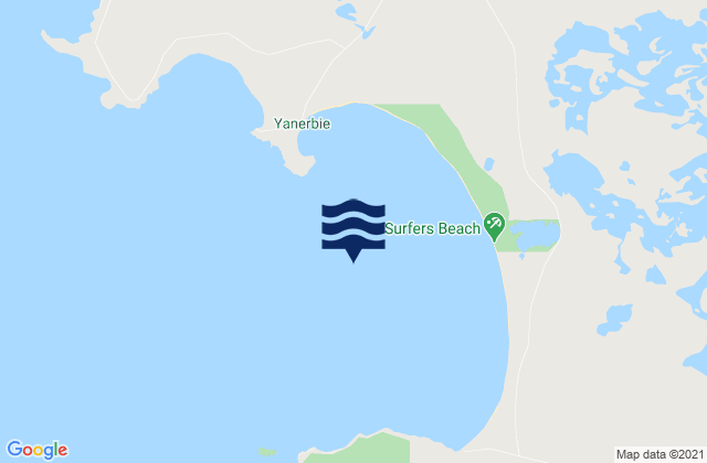 Sceale Bay, Australia tide times map