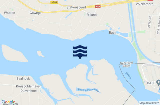 Schaar van de Noord, Netherlands tide times map
