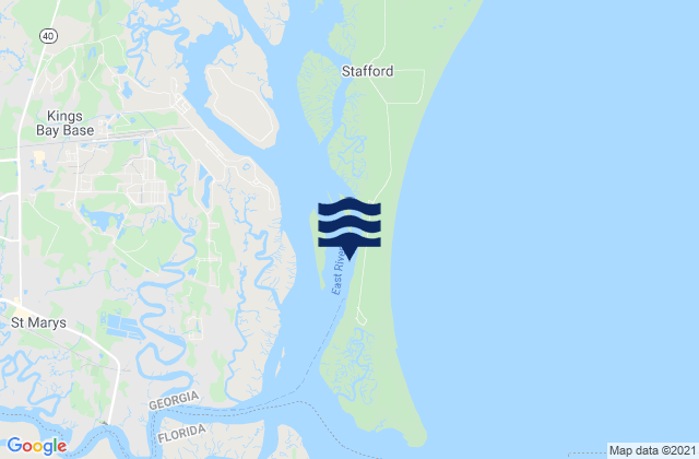 Seacamp Dock (Cumberland Island), United States tide chart map