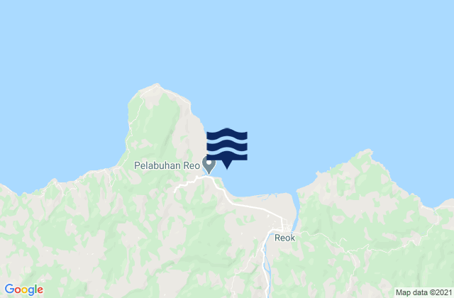 Sengari, Indonesia tide times map
