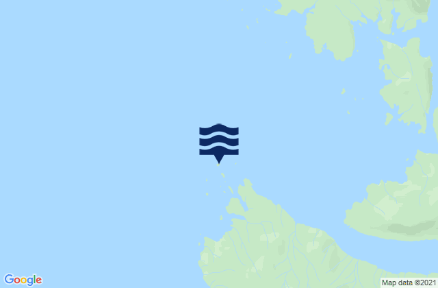 Shakan Island, United States tide chart map