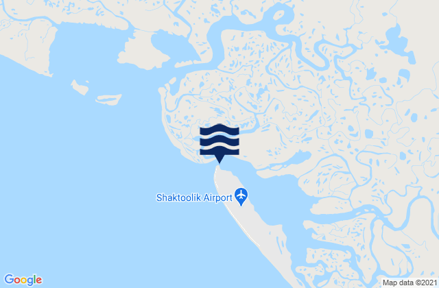 Shaktoolik, United States tide chart map