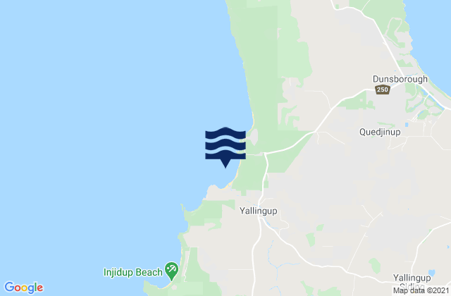 Shallows, Australia tide times map